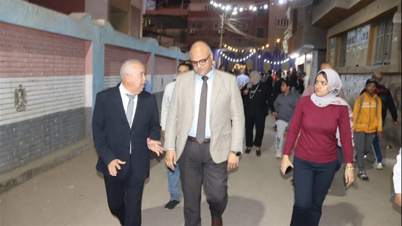 محافظ القليوبية يتفقد