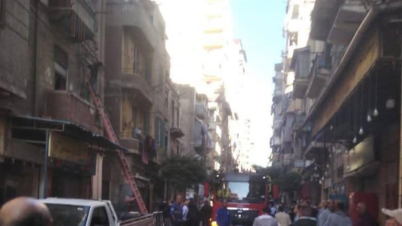 انهيار عقار بمنطقة