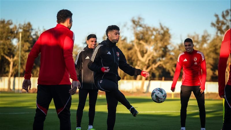 مران الاهلي فى المغرب