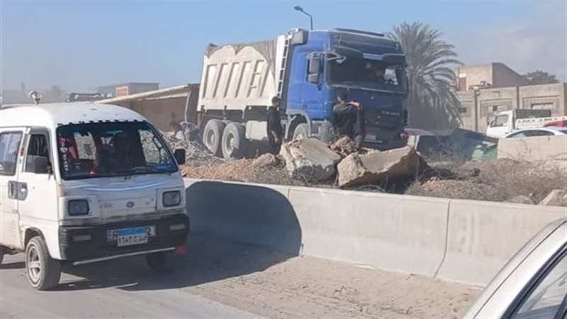 انقلاب سيارة نقل