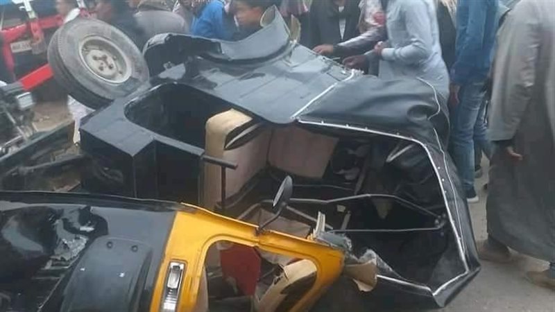 حادث تصادم بالقليوبية،