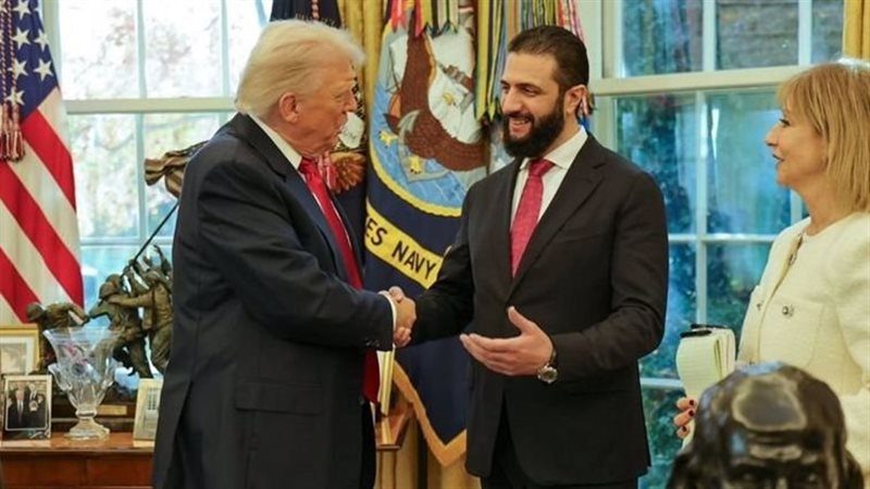 ترامب وأحمد الشرع