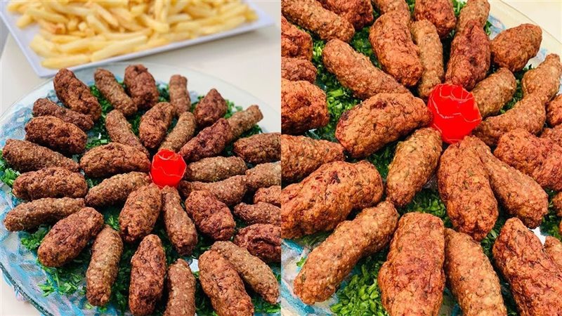 الكفتة بالبرغل 