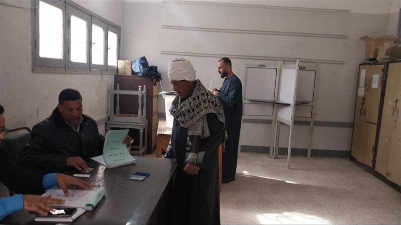 جانب من عملية التصويت