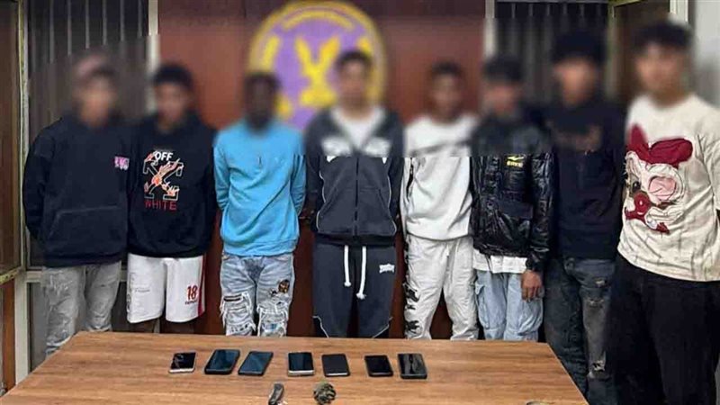 ضبط طرفى مشاجرة بأسلحة
