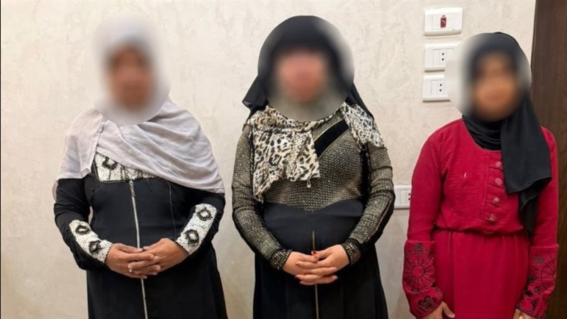 ضبط 3 سيدات بسوهاج