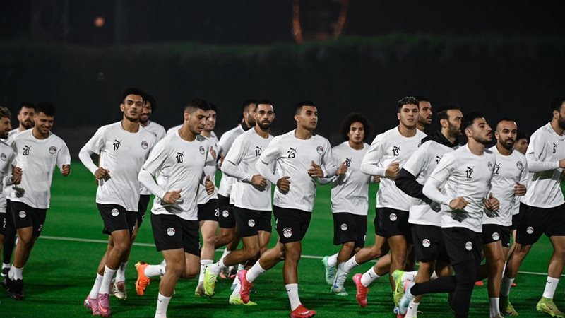 منتخب مصر يستعد لمواجهة