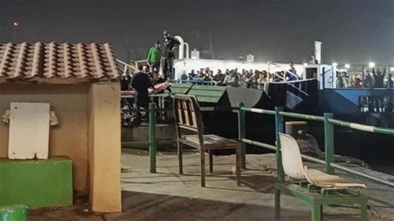 اصطدام باب معدية
