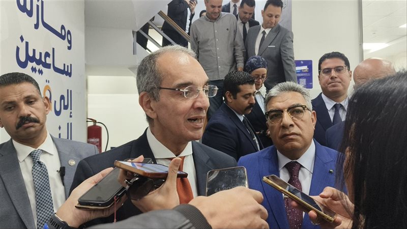 وزير الاتصالات بالمنصورة،