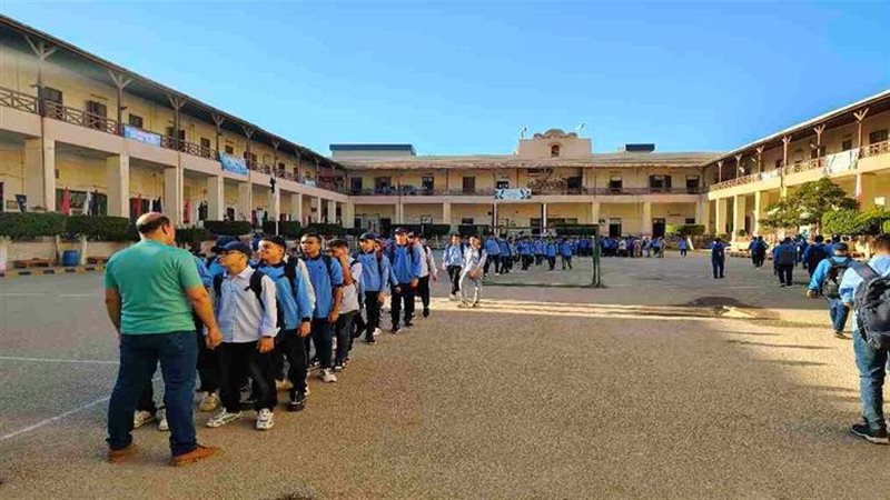 الطلاب بمدارس المنوفية