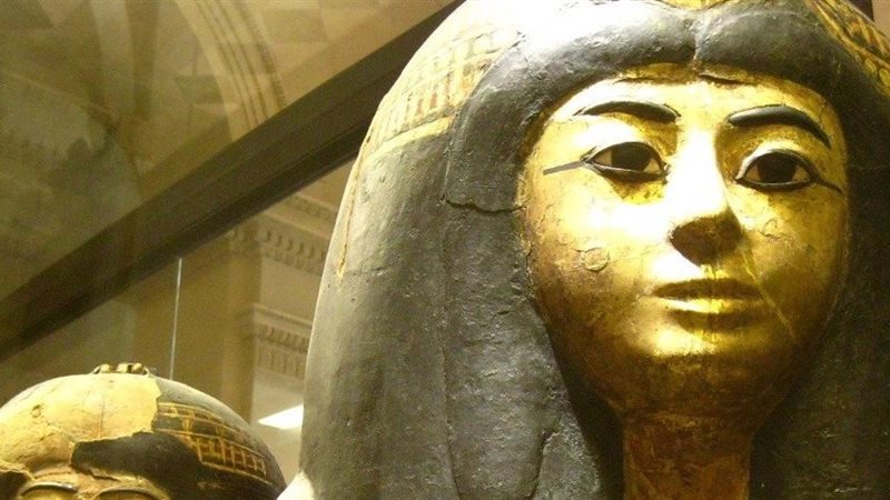 الأثار المصرية بمتحف