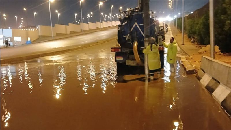 شفط مياه الامطار