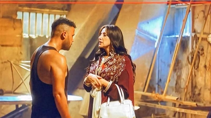 مشهد من مسلسل الكينج،
