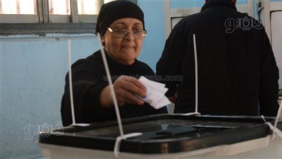 انتخابات النواب 2025، إقبال متوسط للناخبين على لجنة هدى شعراوي بالعمرانية (صور) 