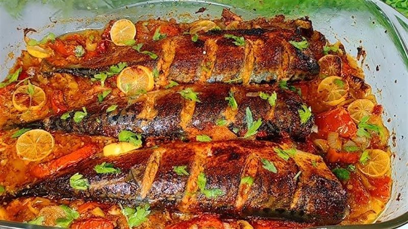 صينية الماكريل 