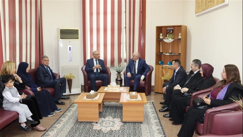 محافظ القليوبية خلال
