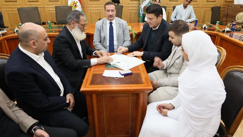 محافظ المنوفية يشهد