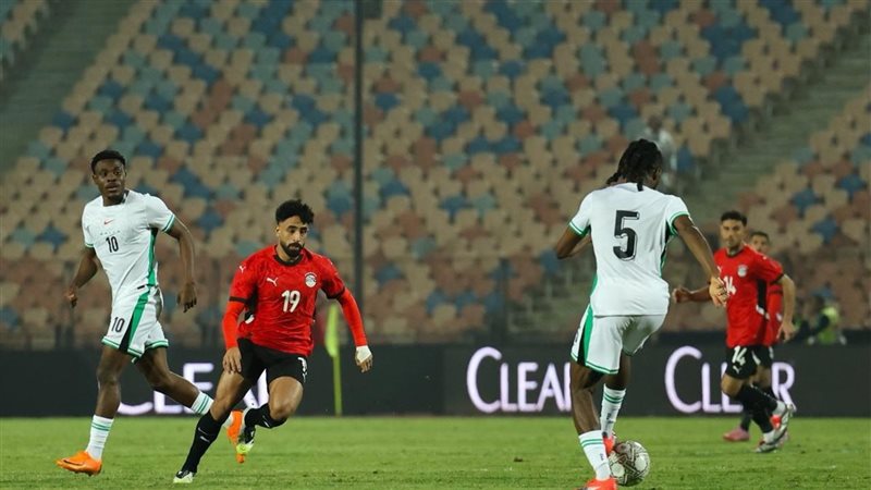 مباراة مصر ونيجيريا،