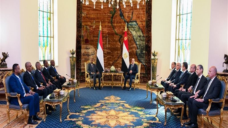 مباحثات مصرية سودانية