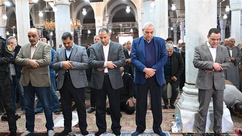 محافظ الغربية يؤدي