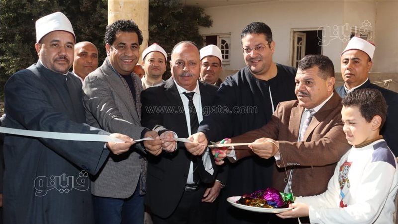 افتتاح مسجد بقرية