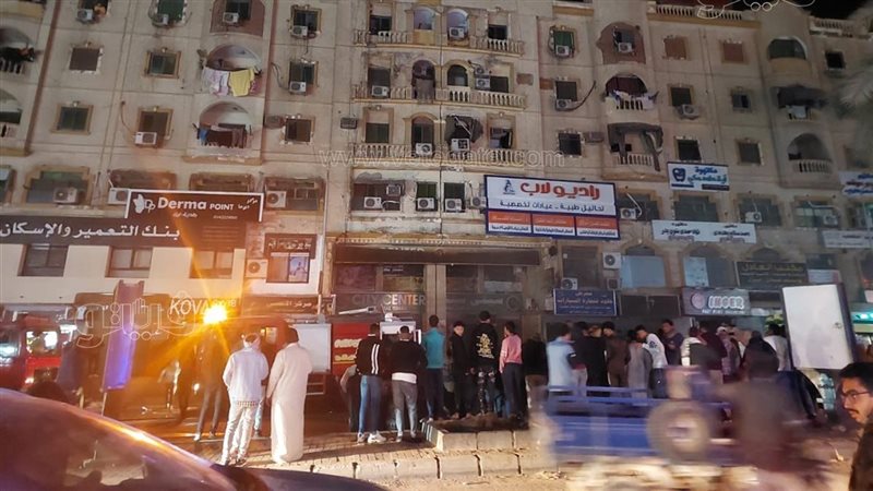 حريق فى مول تجارى