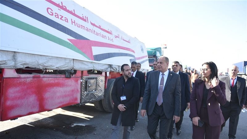إطلاق قافلة المساعدات،