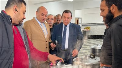 وكيل التعليم بالدقهلية يفتتح مطبخ للوجبات الساخنة بمدرسة التربية الفكرية ببلقاس