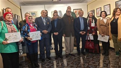افتتاح معرض 