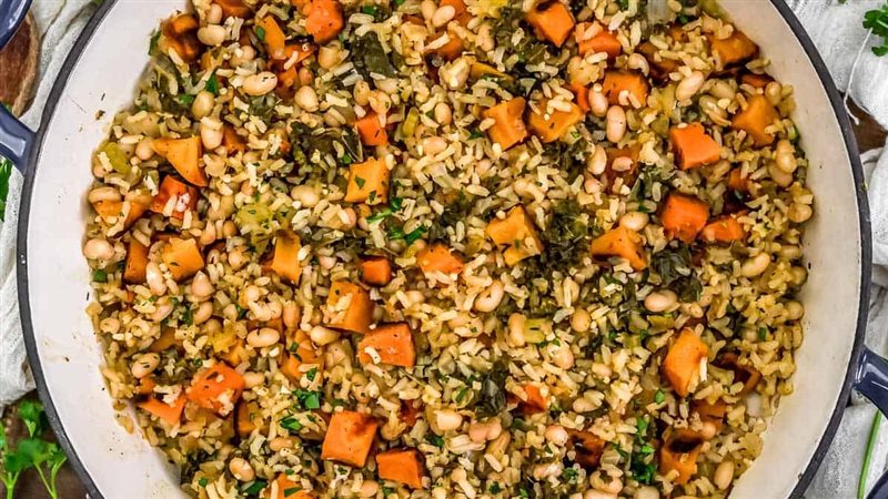 طريقة الأرز البني