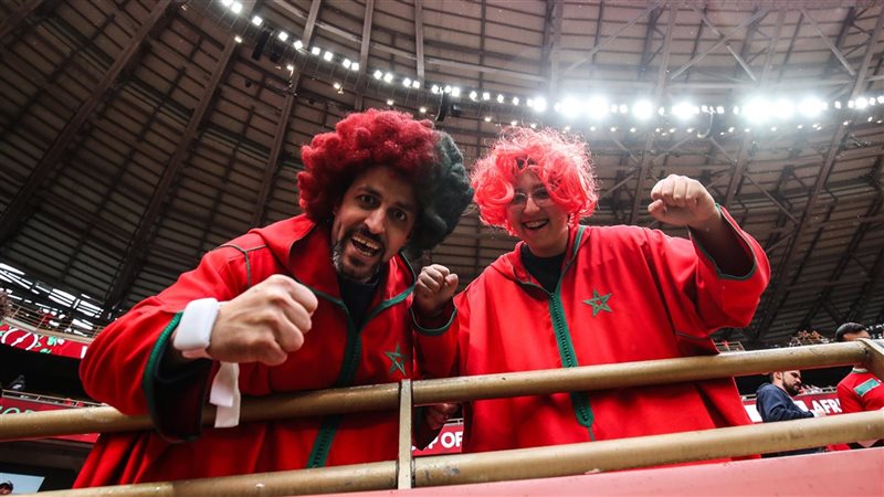 جماهير منتخب المغرب