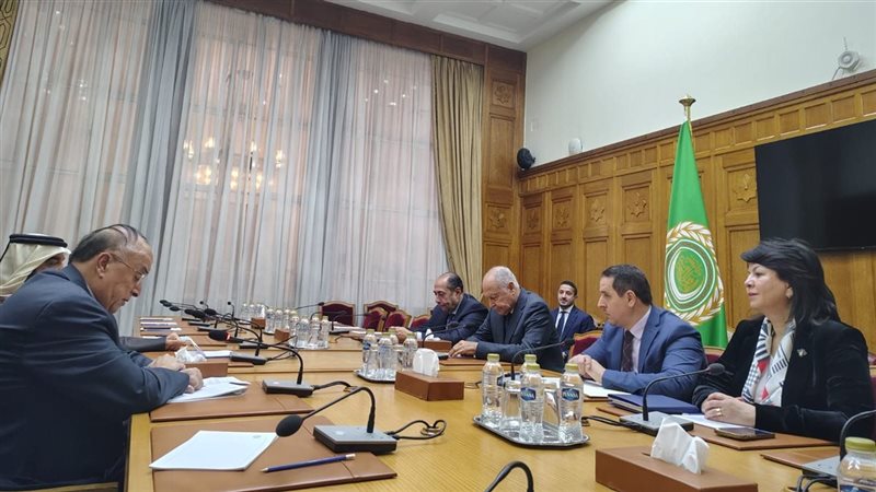 توديع أحمد أبو الغيط