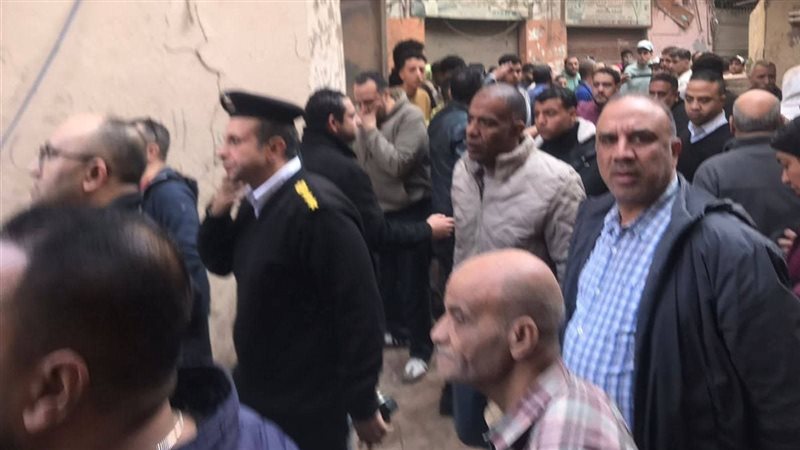 انهيار عقار امبابة