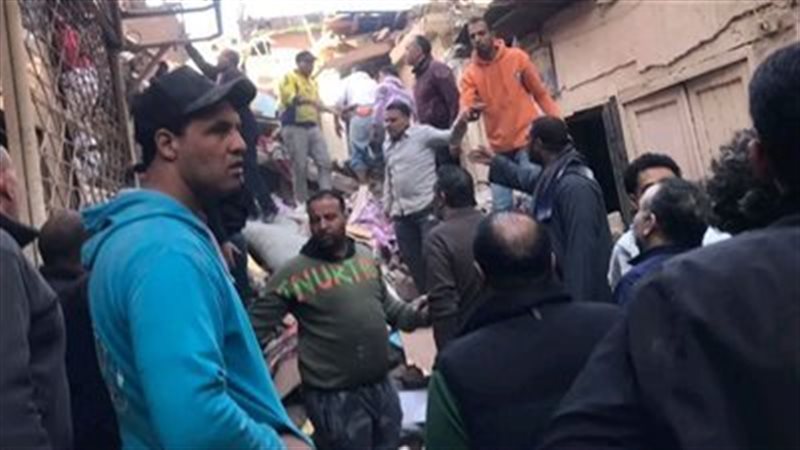 عقار إمبابة المنهار