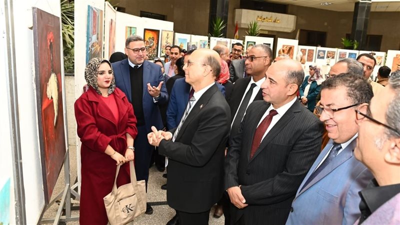 افتتاح معرض الفنون