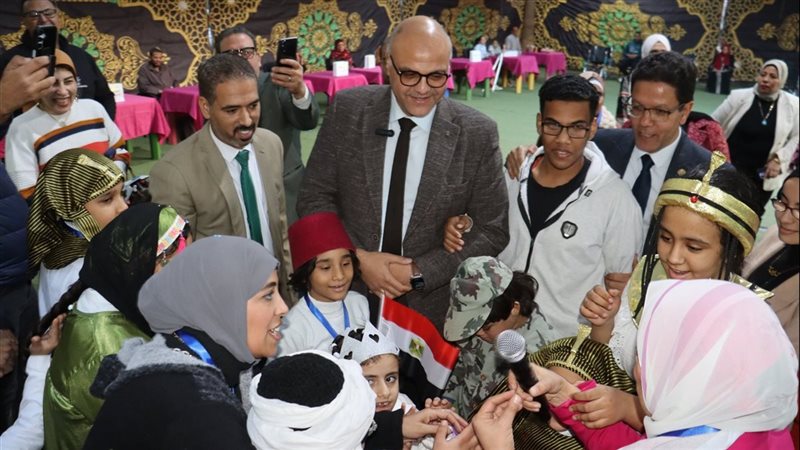 محافظ القليوبية خلال