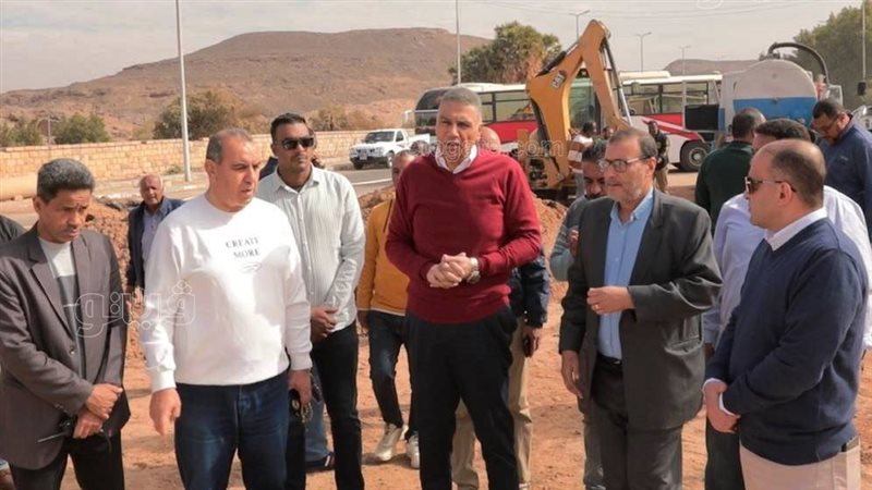 محافظ أسوان يتفقد