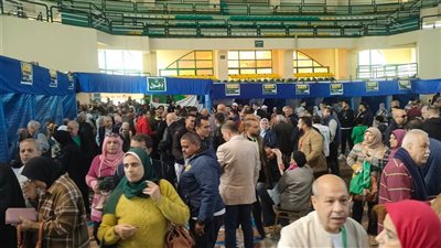 إقبال كبير من أعضاء الجمعية العمومية لانتخابات الاتحاد السكندري