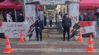 انتخابات النواب، توافد الناخبين على دائرة الرمل بالإسكندرية