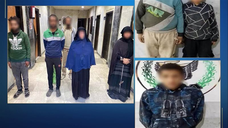 ضبط 10 متهمين لاستغلال