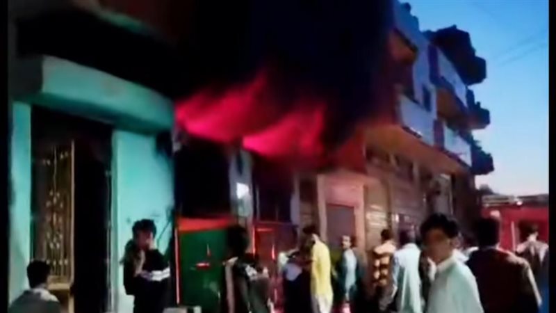 حريق يلتهم فرن عيش