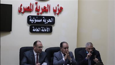 تفاصيل اجتماع الحرية المصري بهيئة مكتب الحزب بأسوان