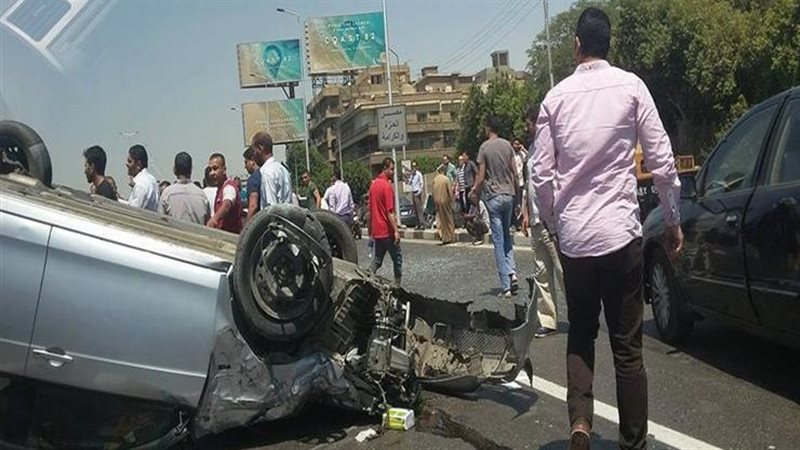 حادث محور صلاح سالم