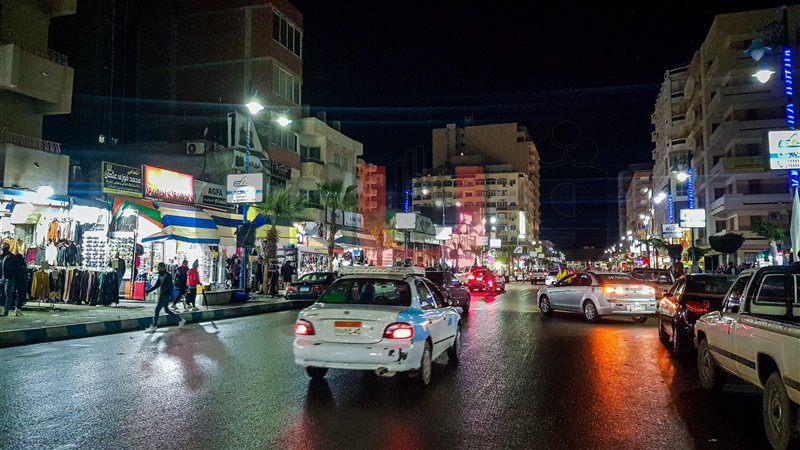 الأمطار في مطروح
