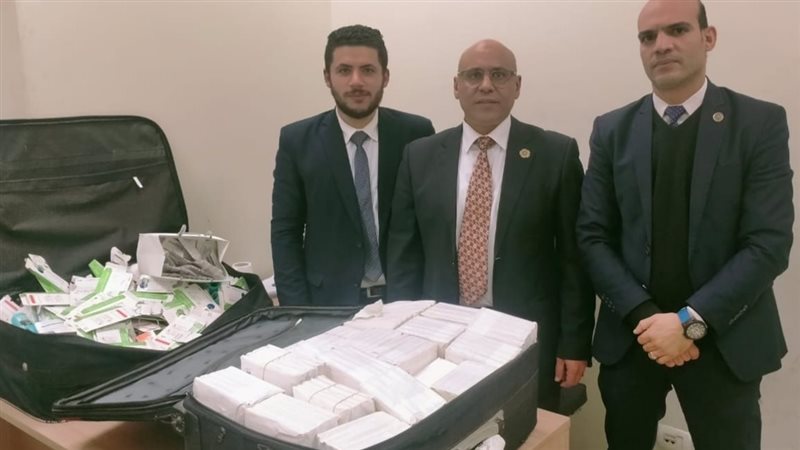 المضبوطات بحوزة جمارك