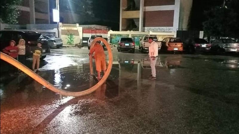 الأمطار فى الاسكندريه
