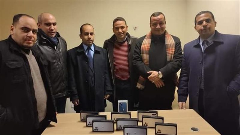 المضبوطات بحوزة رجال