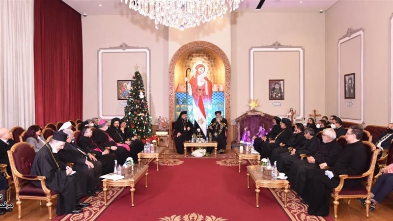 البابا تواضروس وقيادات