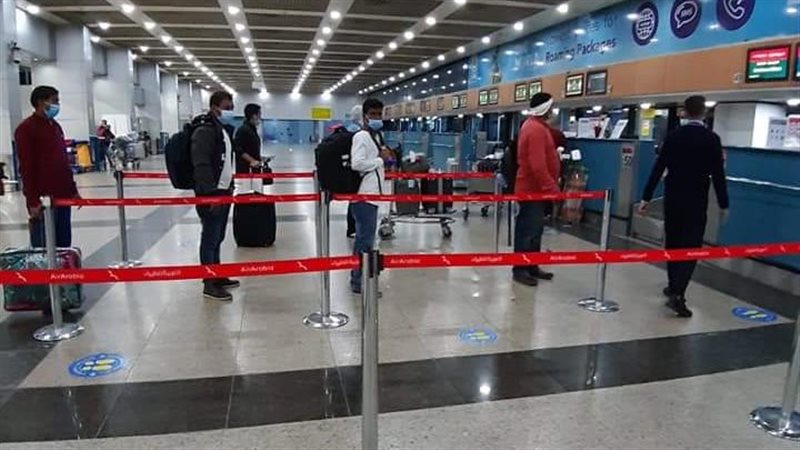 المسافرين بمطار القاهرة