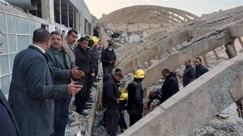 سقف مصنع غزل المحلة